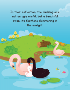 The Ugly Duckling-36- Free Printable story book for kids