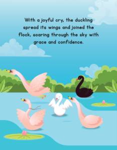 The Ugly Duckling-37- Free Printable story book for kids