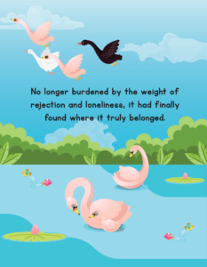 The Ugly Duckling-38- Free Printable story book for kids