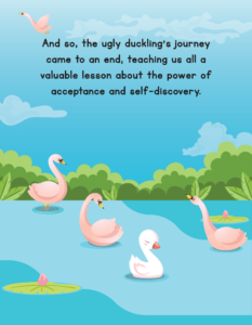 The Ugly Duckling-39- Free Printable story book for kids