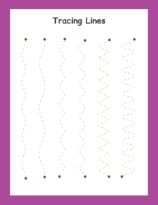 Tracing Lines Worksheets - Free Printables (1)