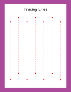 Tracing Lines Worksheets - Free Printables (3)