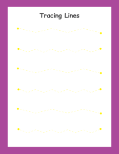 Tracing Lines Worksheets - Free Printables (4)