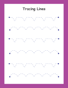 Tracing Lines Worksheets - Free Printables (6)