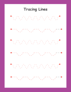 Tracing Lines Worksheets - Free Printables (8)