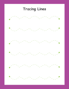 Tracing Lines Worksheets - Free Printables (9)