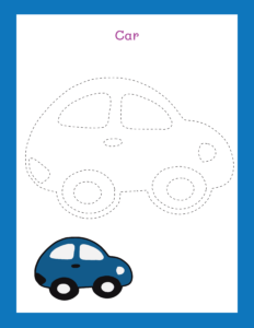 Tracing Pictures Worksheets - Free Printables (9)