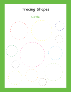 Tracing Shapes Worksheets - Free Printables (1)