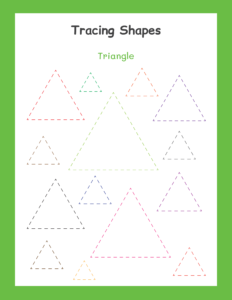 Tracing Shapes Worksheets - Free Printables (3)